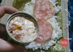 吞拿鱼玉米寿司的做法图解7