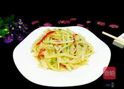 凉拌白地瓜的做法图解8