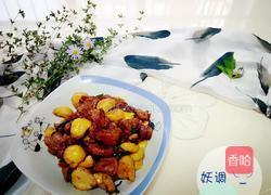 板栗烧鸭的做法图解6