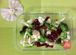 凉拌西兰花 花菜新吃法的做法图解5