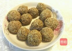 油炸香芋地瓜丸的做法图解9