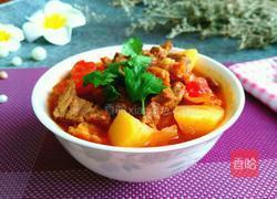 番茄酱土豆烧牛肉的做法图解13