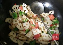 甜辣藕片的做法图解4