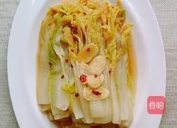 炝拌娃娃菜的做法图解8