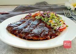 沙拉牛排的做法图解10