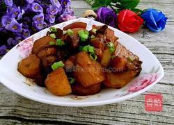 家常土豆烧肉的做法图解13