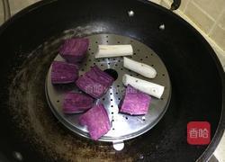 宝宝辅食－紫薯山药糕的做法图解1
