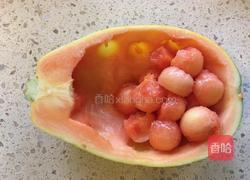 鲜奶木瓜的做法图解6