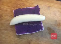 宝宝辅食－紫薯吐司卷的做法图解3