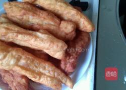 无矾无泡打粉油条的做法图解6