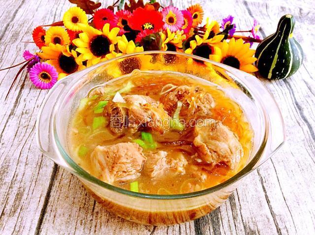粉条炖排骨