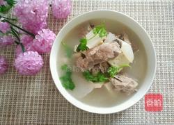 白萝卜豆腐排骨汤的做法图解5