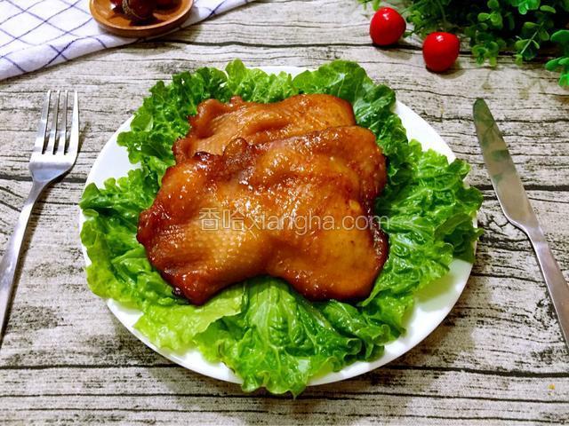 脱骨蜜汁鸡腿