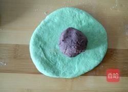 花式抹茶红豆包的做法图解6