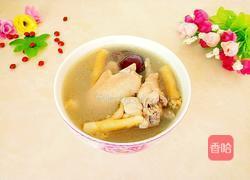 榴莲皮煲鸡汤的做法图解5