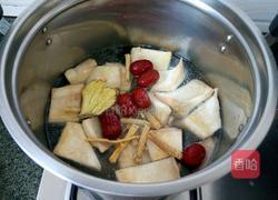 榴莲皮煲鸡汤的做法图解3