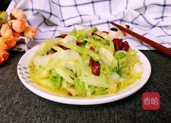 炝包菜丝的做法图解8