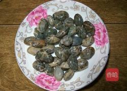 蒜蓉花甲的做法图解1