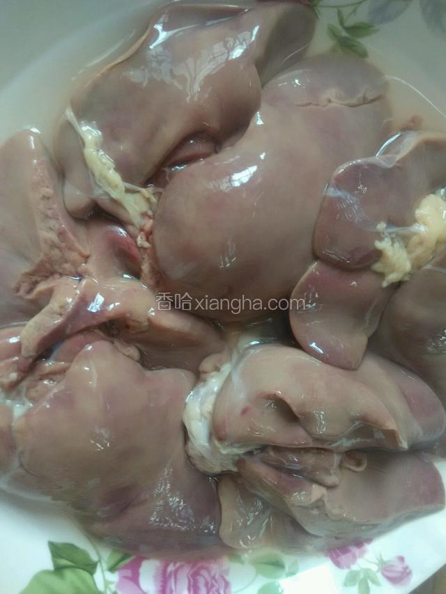 准备鸡肝