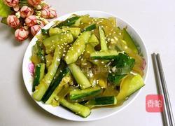 黄瓜拌凉皮的做法图解6
