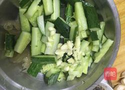 黄瓜拌凉皮的做法图解3