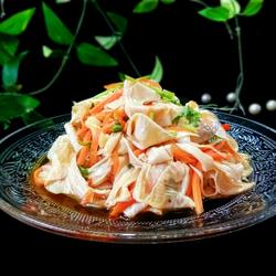 家常凉拌豆油皮
