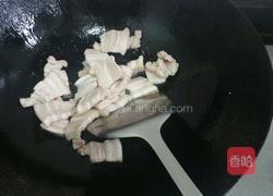 五花肉酱焖茭白的做法图解3