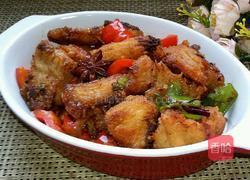 干锅香辣鱼块的做法图解9