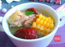 玉米大枣鸡汤的做法图解11