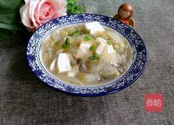 白菜粉丝炖豆腐的做法图解8