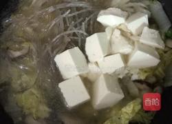 白菜粉丝炖豆腐的做法图解6