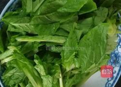 蘑菇火腿小白菜的做法图解3