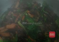 蘑菇火腿小白菜的做法图解7