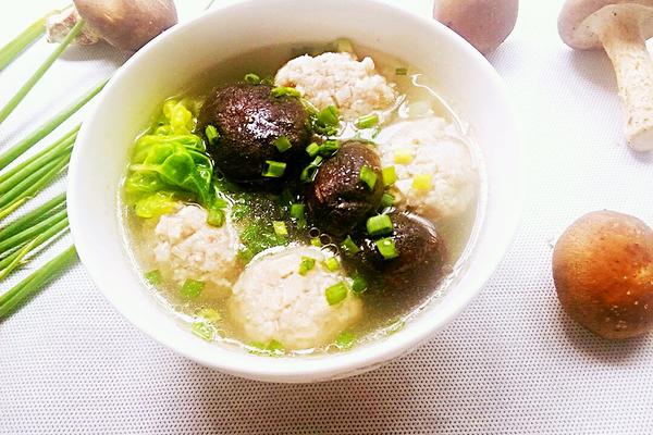 香菇肉丸汤的花样做法