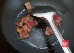 葱爆牛排的做法图解2