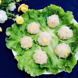 碧绿蒸肉丸的做法[图]