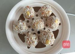 碧绿蒸肉丸的做法图解10