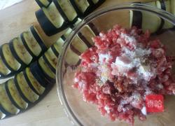 茄子酿肉的做法图解3