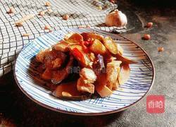 茄子炒豆腐的做法图解6