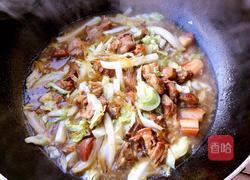 红烧肉炖白菜粉条的做法图解11