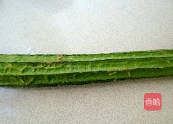 白油丝瓜的做法图解1