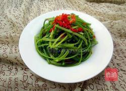 凉拌蒜苗丝的做法图解8