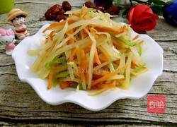 土豆胡萝卜丝的做法图解8