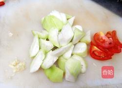 角瓜西红柿的做法图解1