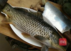 垮炖鲜鱼豆腐的做法图解1