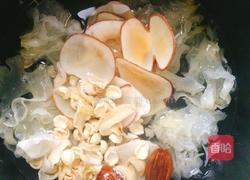 海底椰银耳雪梨汤的做法图解5