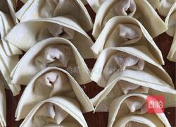 馄饨的包法的做法图解9