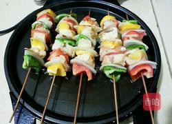 电饼铛烤鸡肉串的做法图解6