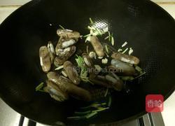 青炒海蛏子的做法图解4