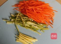 胡萝卜炒牛肉丝的做法图解4